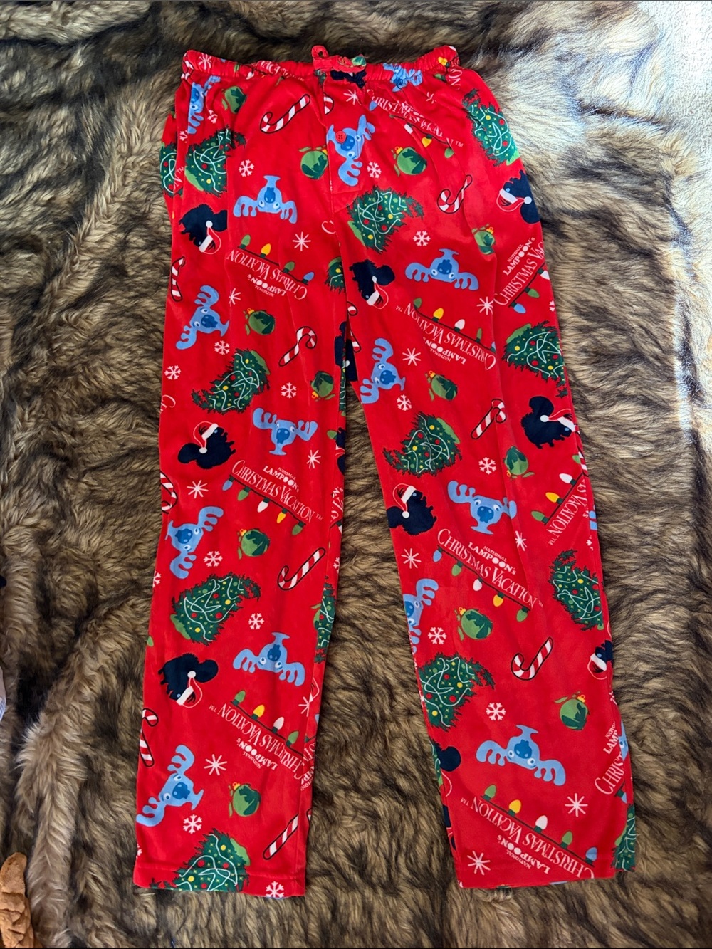 National Lampoon's Christmas Vacation Men’s Pajama Pants Size XL